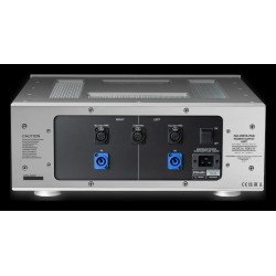 Musical Fidelity Nu-Vista PAS, trasera de la fuente de alimentación, plata