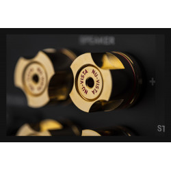 Musical Fidelity Nu-Vista PAS, detalle de los bornes de altavoz