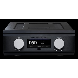 Musical Fidelity Nu-Vista DAC, frontal negro