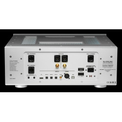 Musical Fidelity Nu-Vista DAC, conexiones traseras, plata