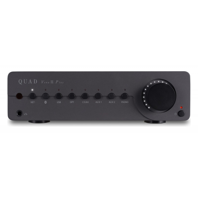 Quad Vena II Play, vista frontal en gris