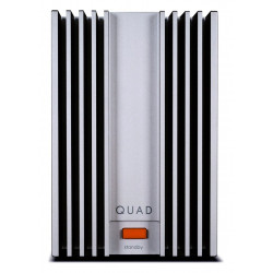 Quad 303, vista frontal en gris