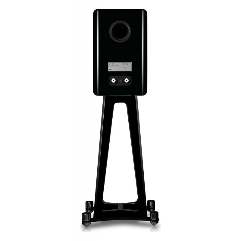 Quad Revela 1 Stands, soporte con un Revela 1 encima, trasera