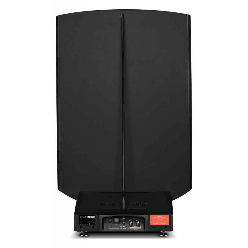 Quad ESL 2812X, trasera con conexiones y toma de red