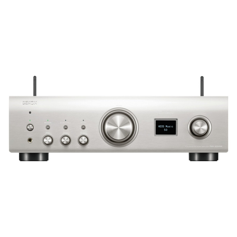 Denon PMA-900HNE, vista frontal en plata