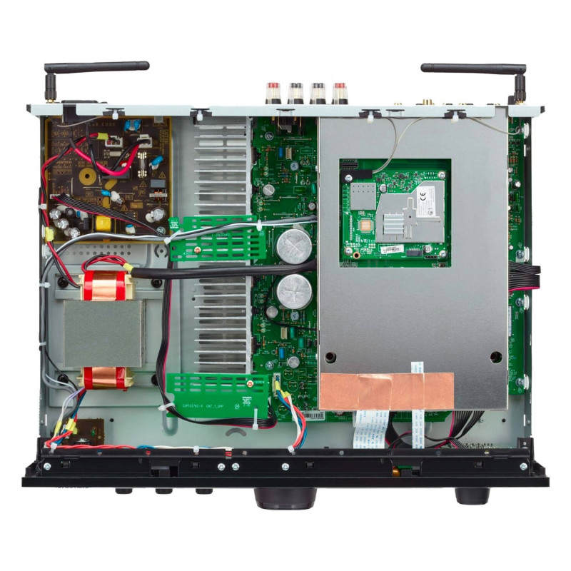 Denon PMA-900HNE, por dentro, vista superior