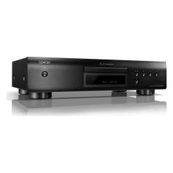 Denon DCD-600NE, vista en ángulo en negro