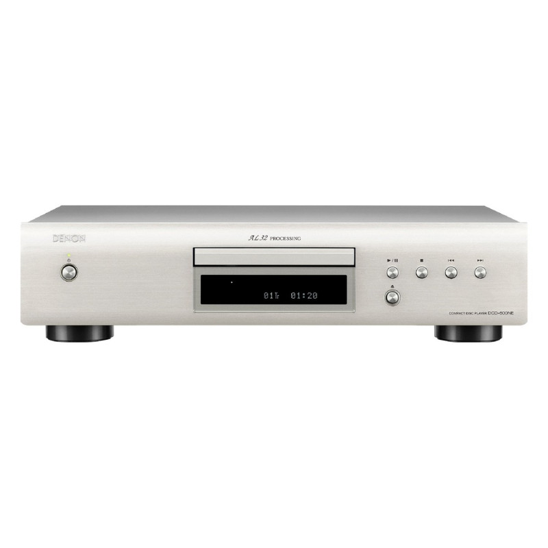 Denon DCD-600NE, vista frontal en plata