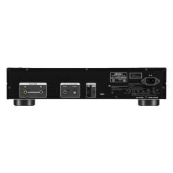Denon DCD-900NE, panel trasero con salidas RCA, óptica y coaxial