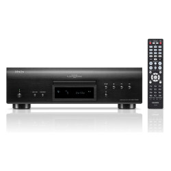 Denon DCD-1700NE, en negro con el mando RC-1249
