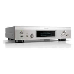Denon DNP-2000NE, vista en ángulo en plata