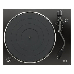 Denon DP-400, vista superior en negro