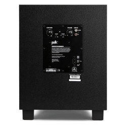 Polk Monitor XT10, panel trasero con entradas y mandos