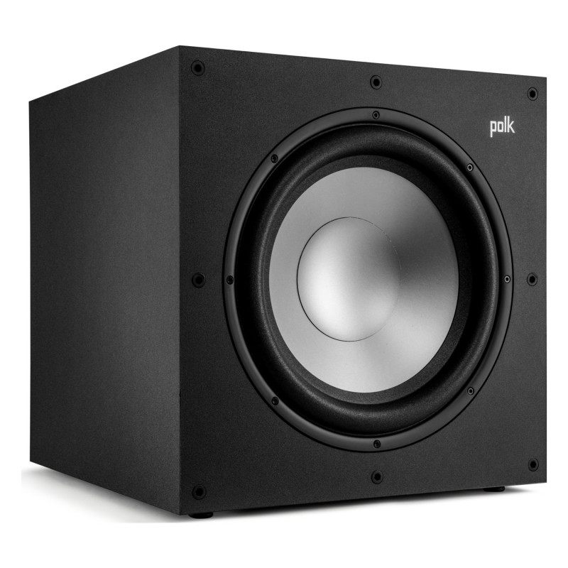 Polk Monitor XT12, subwoofer en ángulo sin rejilla