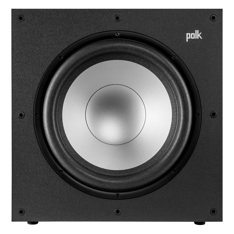 Polk Monitor XT12, de frente sin rejilla, con el woofer de 30 cm