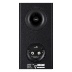 Polk Reserve R100, trasera con el puerto X-Port y los bornes