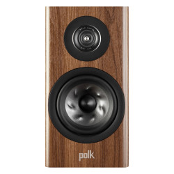 Polk Reserve R100, vista frontal en nogal