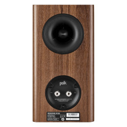 Polk Reserve R100, trasera en nogal