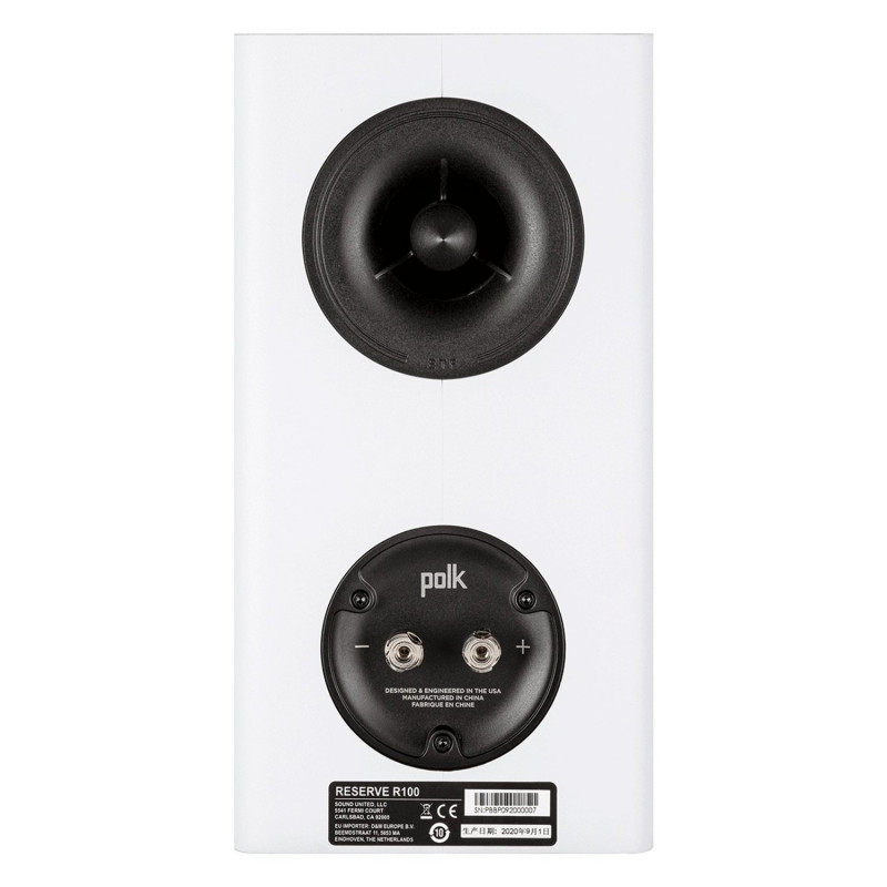 Polk Reserve R100, trasera en blanco