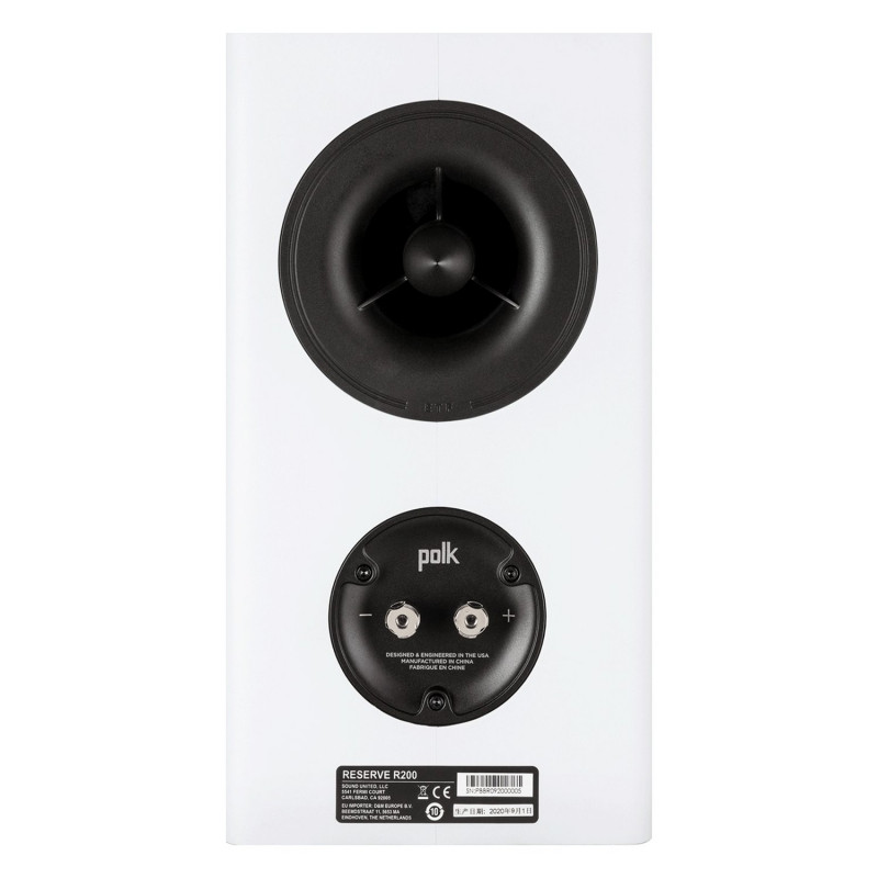 Polk Reserve R200, trasera en blanco
