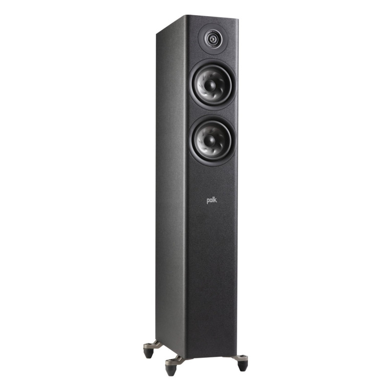 Polk Reserve R500, columna en ángulo sin rejilla en negro