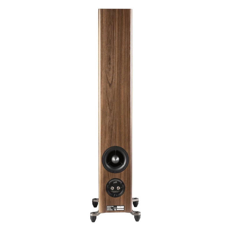 Polk Reserve R500, trasera en nogal