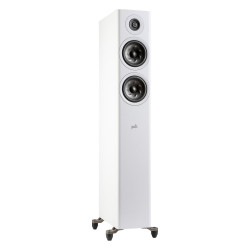 Polk Reserve R500, columna en ángulo en blanco