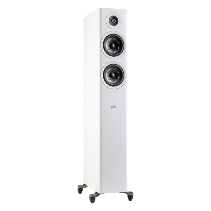 Polk Reserve R500, columna en ángulo en blanco