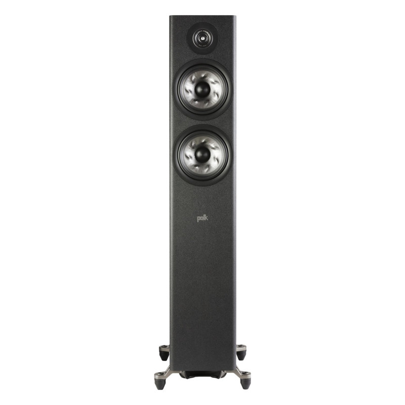 Polk Reserve R600, vista frontal en negro