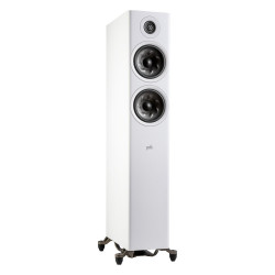 Polk Reserve R600, columna en ángulo en blanco
