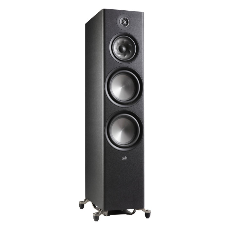 Polk Reserve R700, columna en ángulo sin rejilla en negro