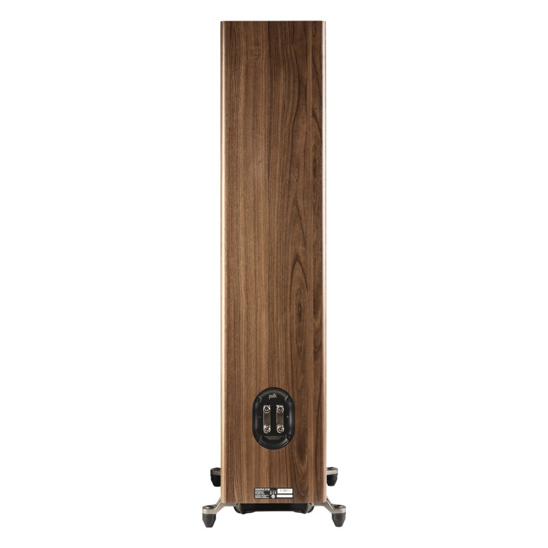Polk Reserve R700, trasera en nogal
