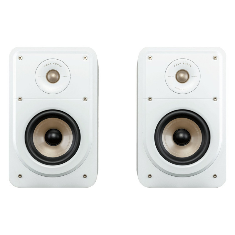 Polk Signature Elite ES15, vista frontal en blanco