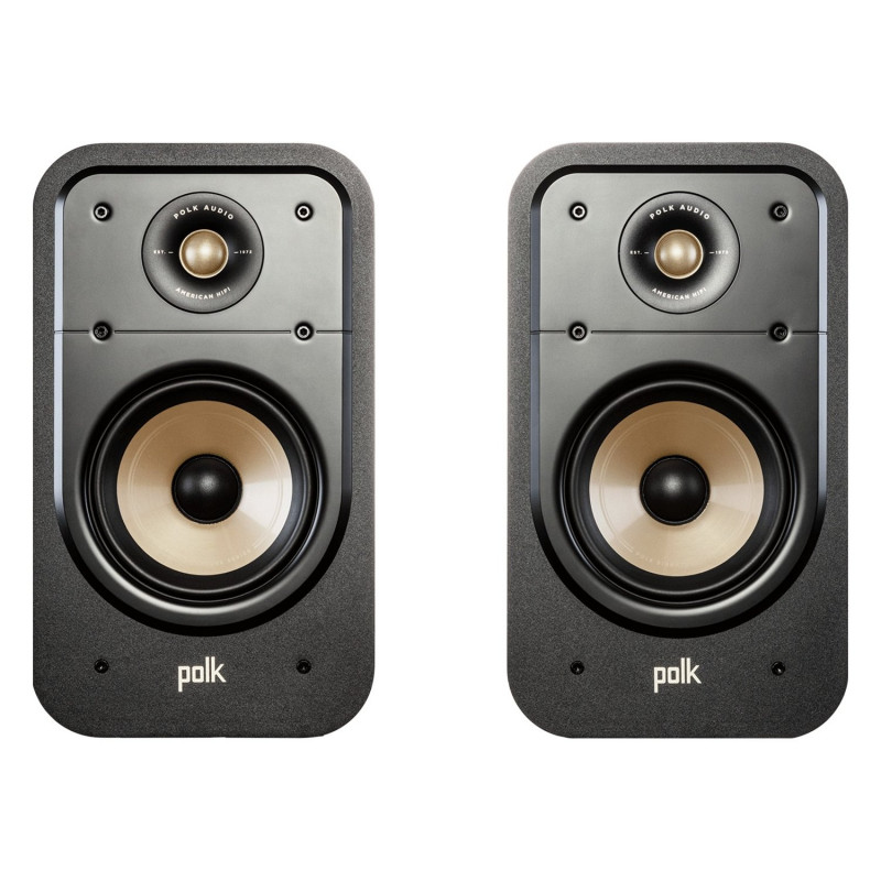 Polk Signature Elite ES20, vista frontal en negro