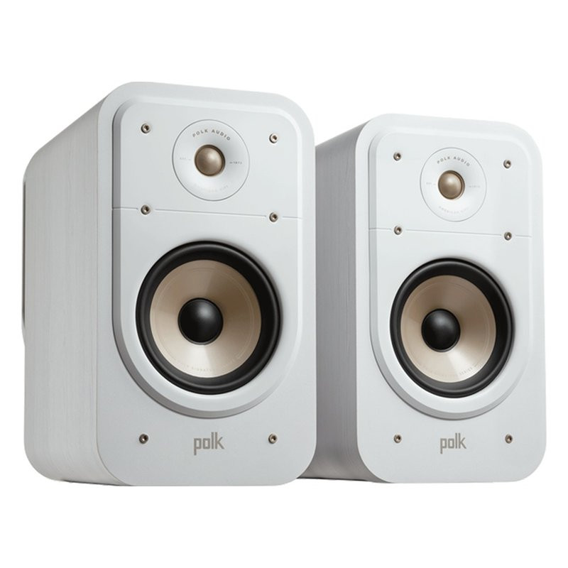 Polk Signature Elite ES20, pareja en ángulo en blanco