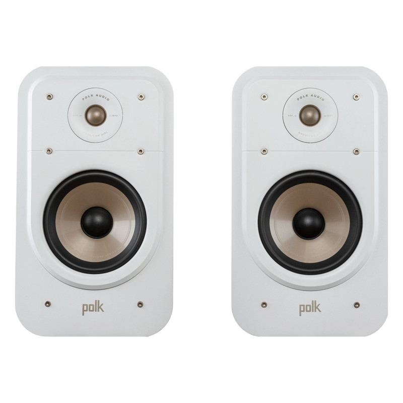 Polk Signature Elite ES20, vista frontal en blanco