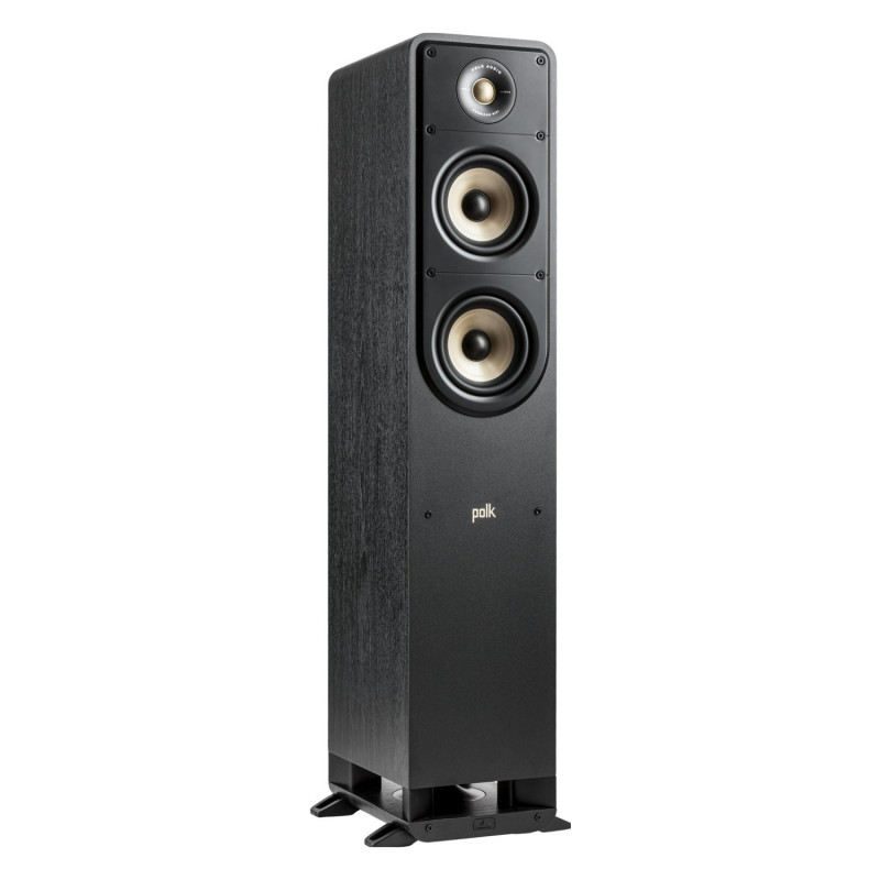 Polk Signature Elite ES50, columna en ángulo sin rejilla en negro