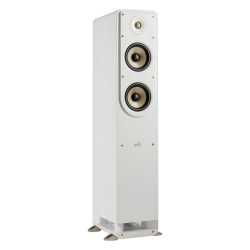 Polk Signature Elite ES50, columna en ángulo en blanco