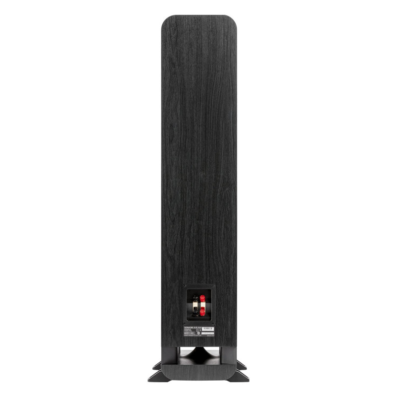 Polk Signature Elite ES55, trasera con dos pares de bornes