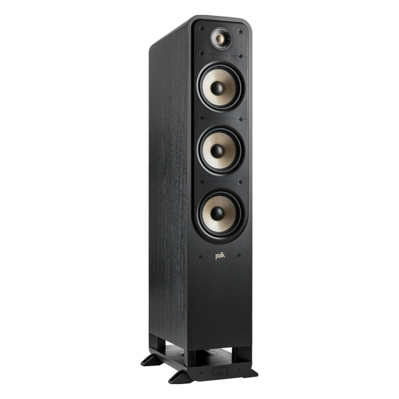 Polk Signature Elite ES60, columna en ángulo sin rejilla en negro