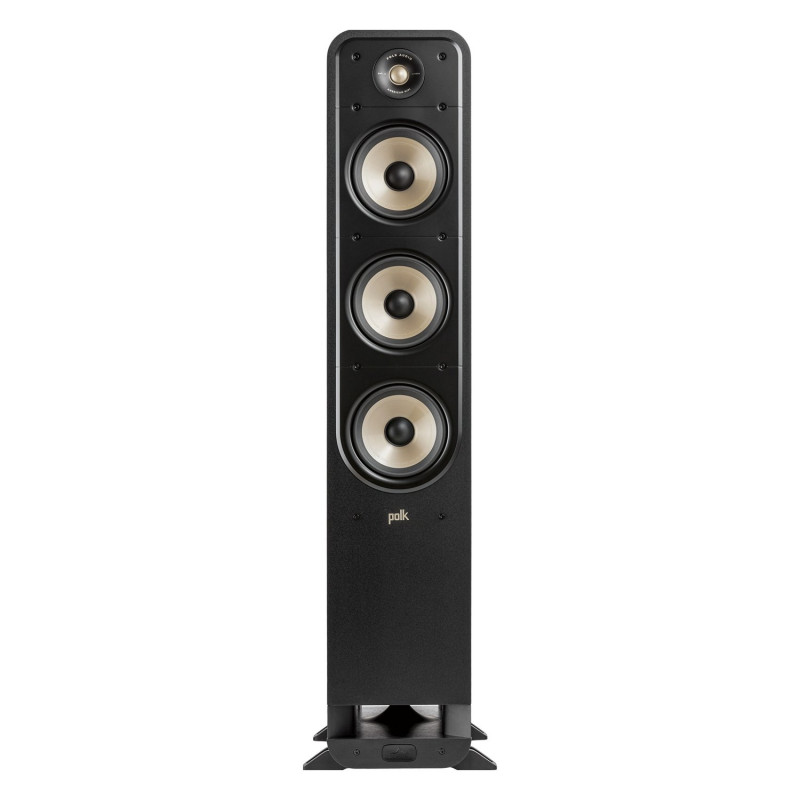 Polk Signature Elite ES60, vista frontal en negro