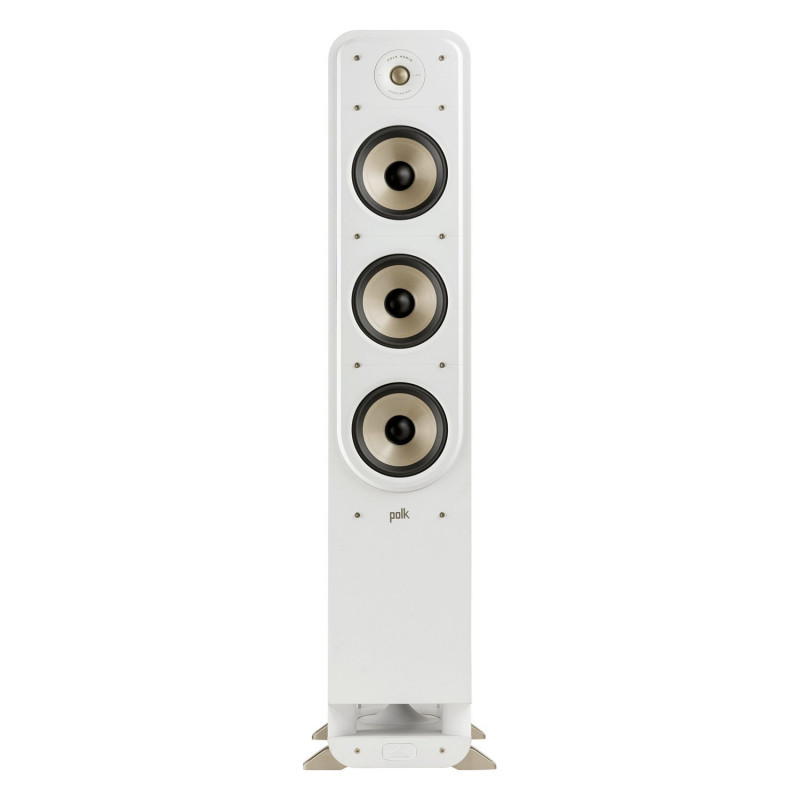 Polk Signature Elite ES60, vista frontal en blanco