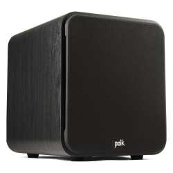 Polk Signature Elite ES8, en ángulo con la rejilla puesta