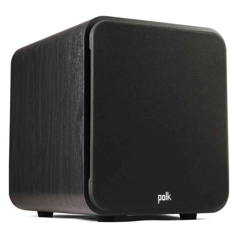 Polk Signature Elite ES8, en ángulo con la rejilla puesta