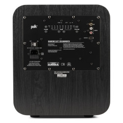 Polk Signature Elite ES8, panel trasero con los ajustes y las entradas