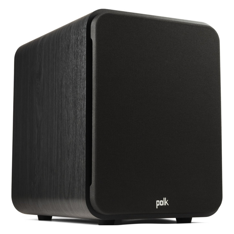 Polk Signature Elite ES10, en ángulo con la rejilla puesta