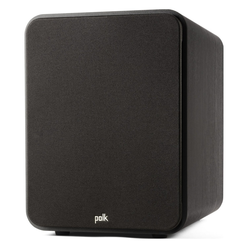 Polk Signature Elite ES12, en ángulo con la rejilla puesta