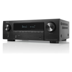 Denon AVR-X1800H, vista en ángulo desde la izquierda