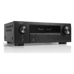 Denon AVR-X1800H DAB, vista en ángulo desde la derecha