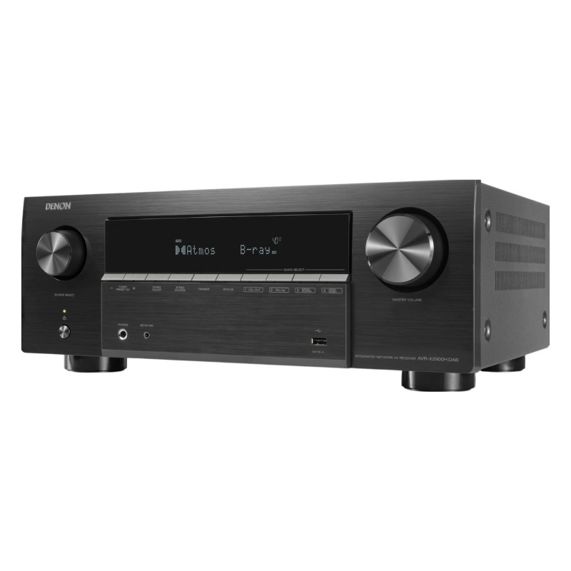 Denon AVR-X2900H DAB, otra vista en ángulo